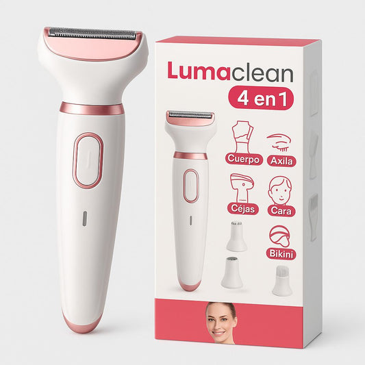 DEPILADORA FACIAL Y CORPORAL 4 EN 1 RECARGABLE
